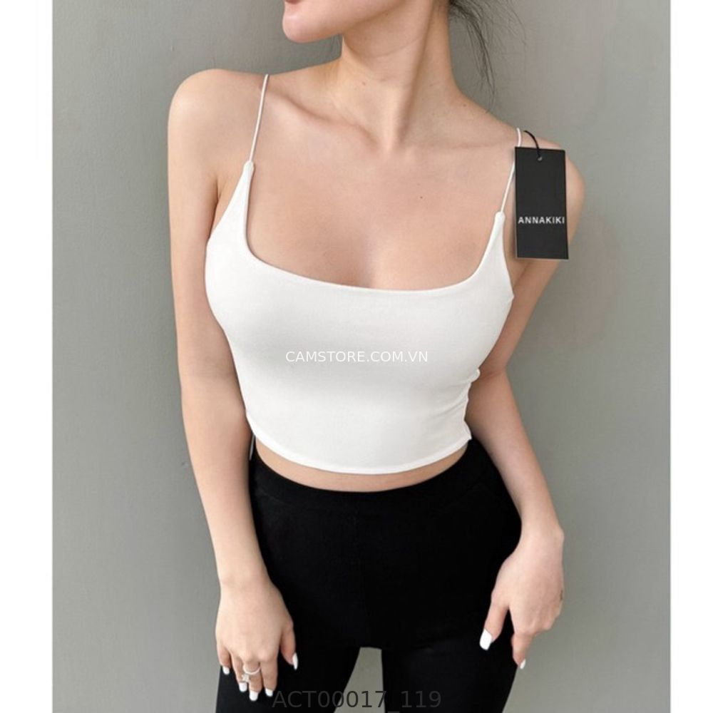 Hassy | Áo hai dây croptop hai lớp Quảng Châu MSMH | Hassy.vn - Thời trang nữ hot trend