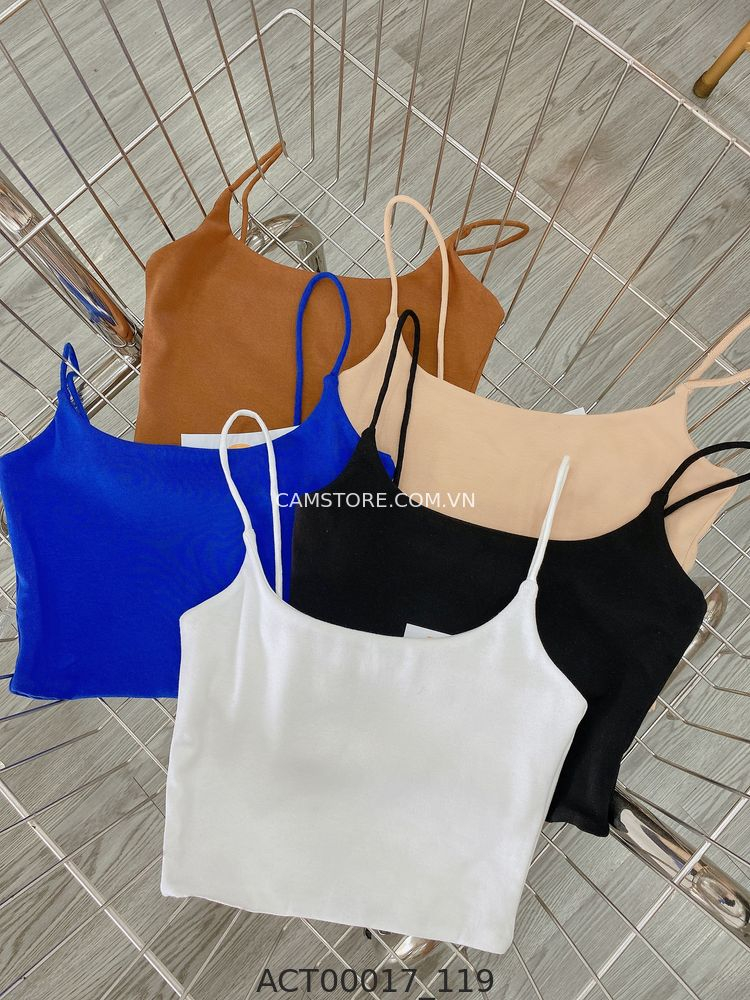 Hassy | Áo hai dây croptop hai lớp Quảng Châu MSMH | Hassy.vn - Thời trang nữ hot trend