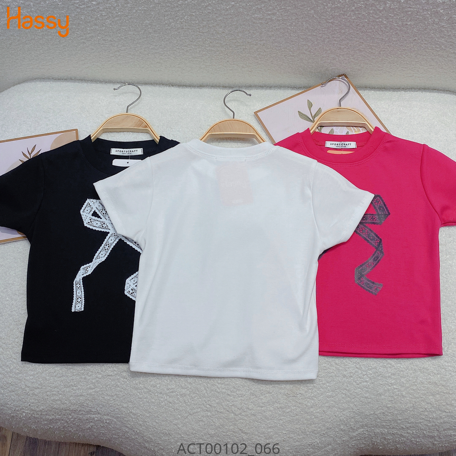 Hassy | Áo croptop in hình nơ ren lưới UN | Hassy.vn - Thời trang nữ hot trend