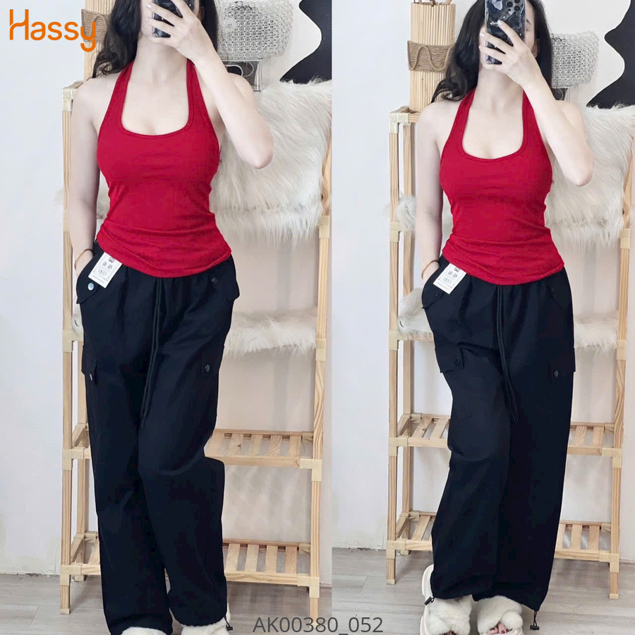 Hassy | Áo yếm tròng cổ form dài len tăm co dãn UN | Hassy.vn - Thời trang nữ hot trend