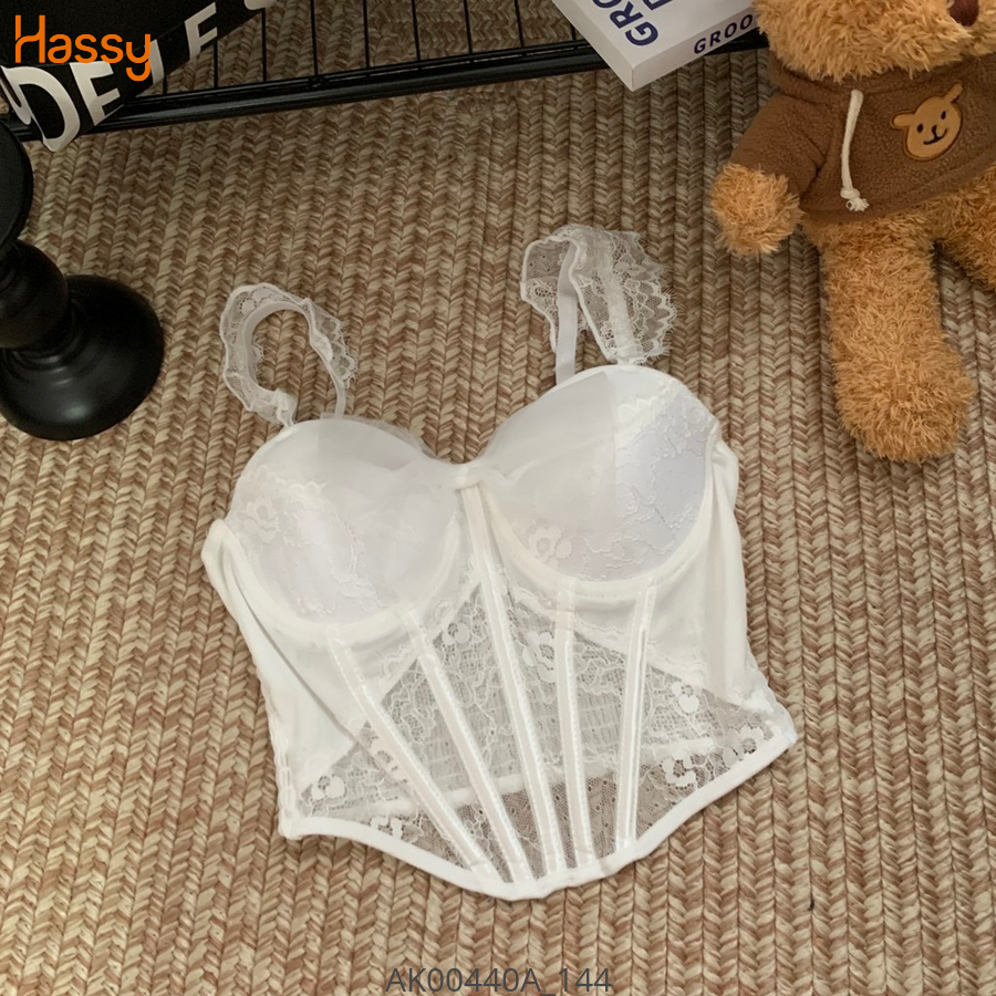 Hassy | Áo corset ren tay tiên quyến rũ TNI | Hassy.vn - Thời trang nữ hot trend