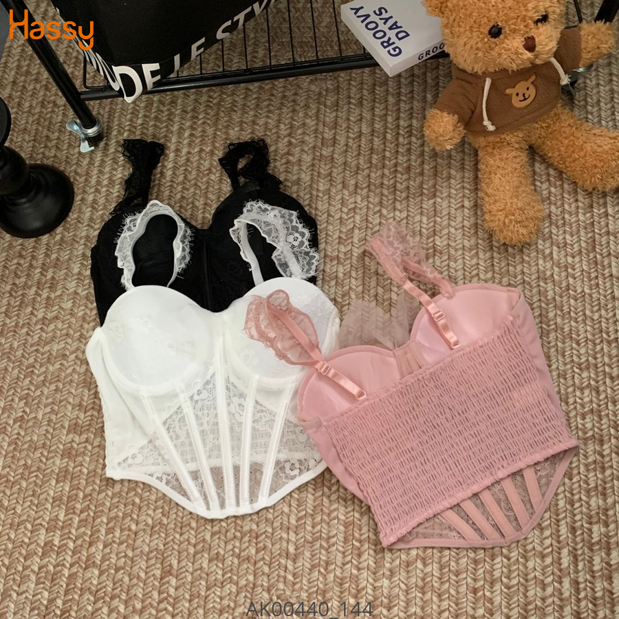 Hassy | Áo corset ren tay tiên quyến rũ TNI | Hassy.vn - Thời trang nữ hot trend