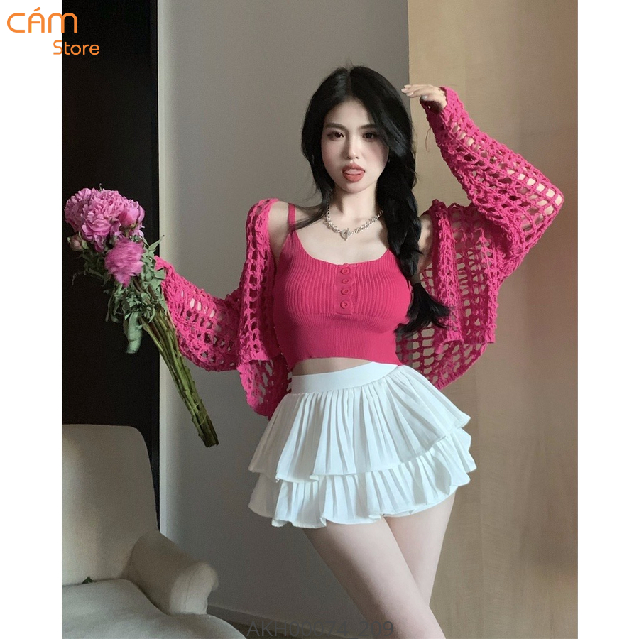 Hassy | Áo khoác cardigan nữ dệt kim tay dài phong cách hàn quốc  | Hassy.vn - Thời trang nữ hot trend