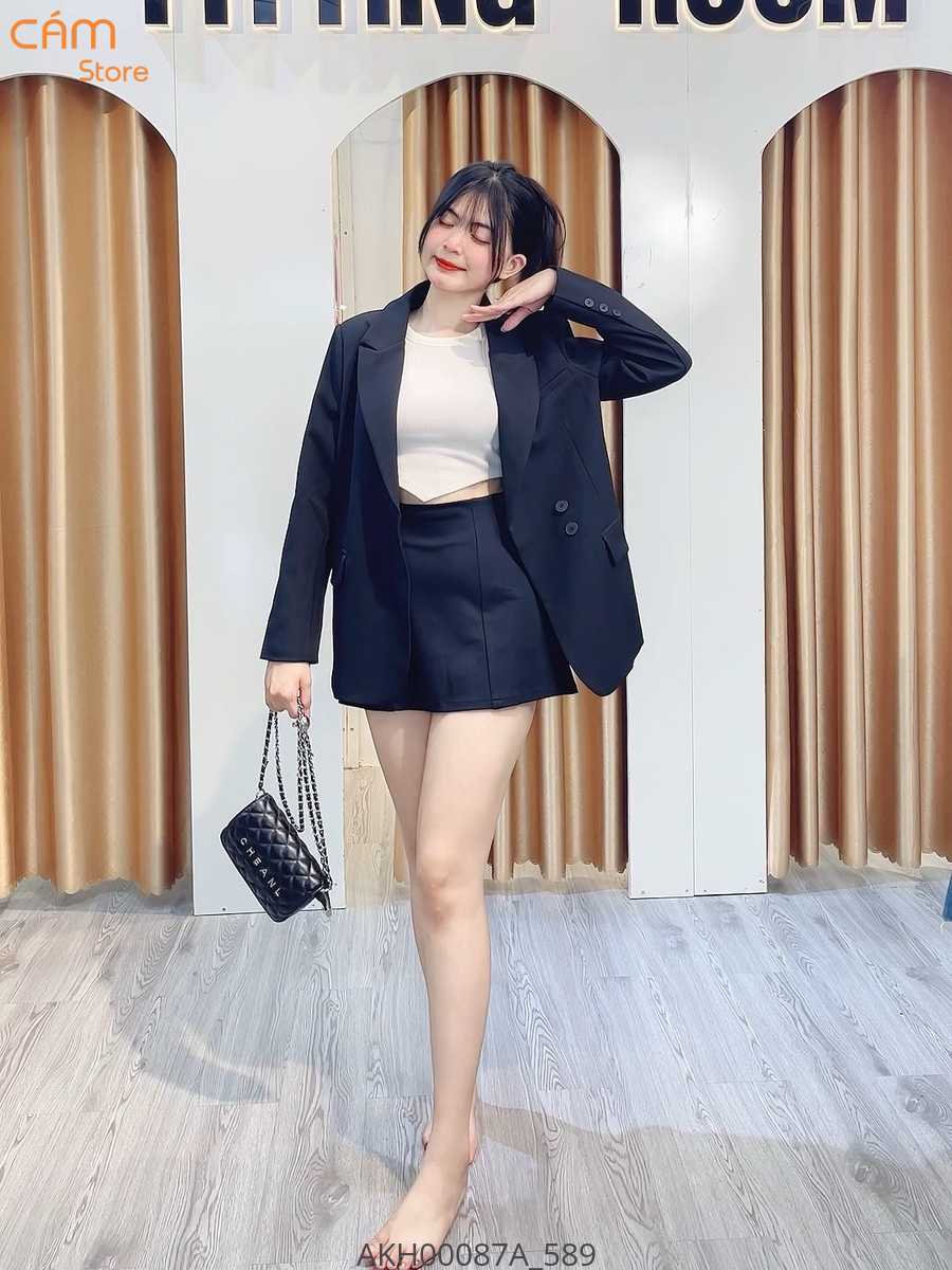 Hassy | Áo blazer hai túi cao cấp Quảng Châu có đệm vai | Hassy.vn - Thời trang nữ hot trend