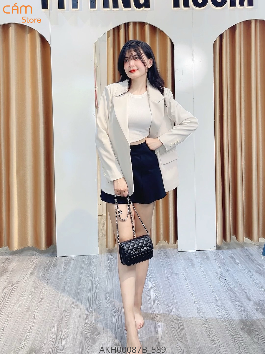 Hassy | Áo blazer hai túi cao cấp Quảng Châu có đệm vai | Hassy.vn - Thời trang nữ hot trend