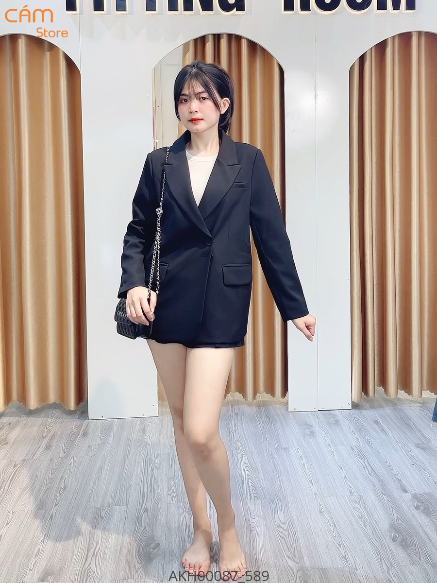 Hassy | Áo blazer hai túi cao cấp Quảng Châu có đệm vai | Hassy.vn - Thời trang nữ hot trend