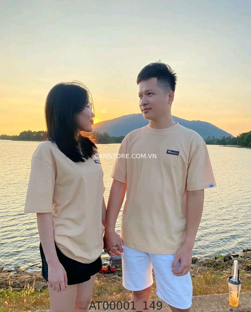 Hassy | Áo thun cặp nam nữ  unisex basiz ROPMIX form rộng  | Hassy.vn - Thời trang nữ hot trend