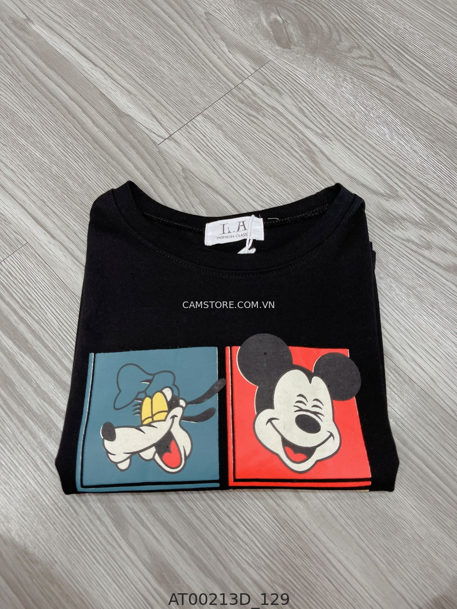 Hassy | Áo thun crop form rộng chuột mickey HS | Hassy.vn - Thời trang nữ hot trend