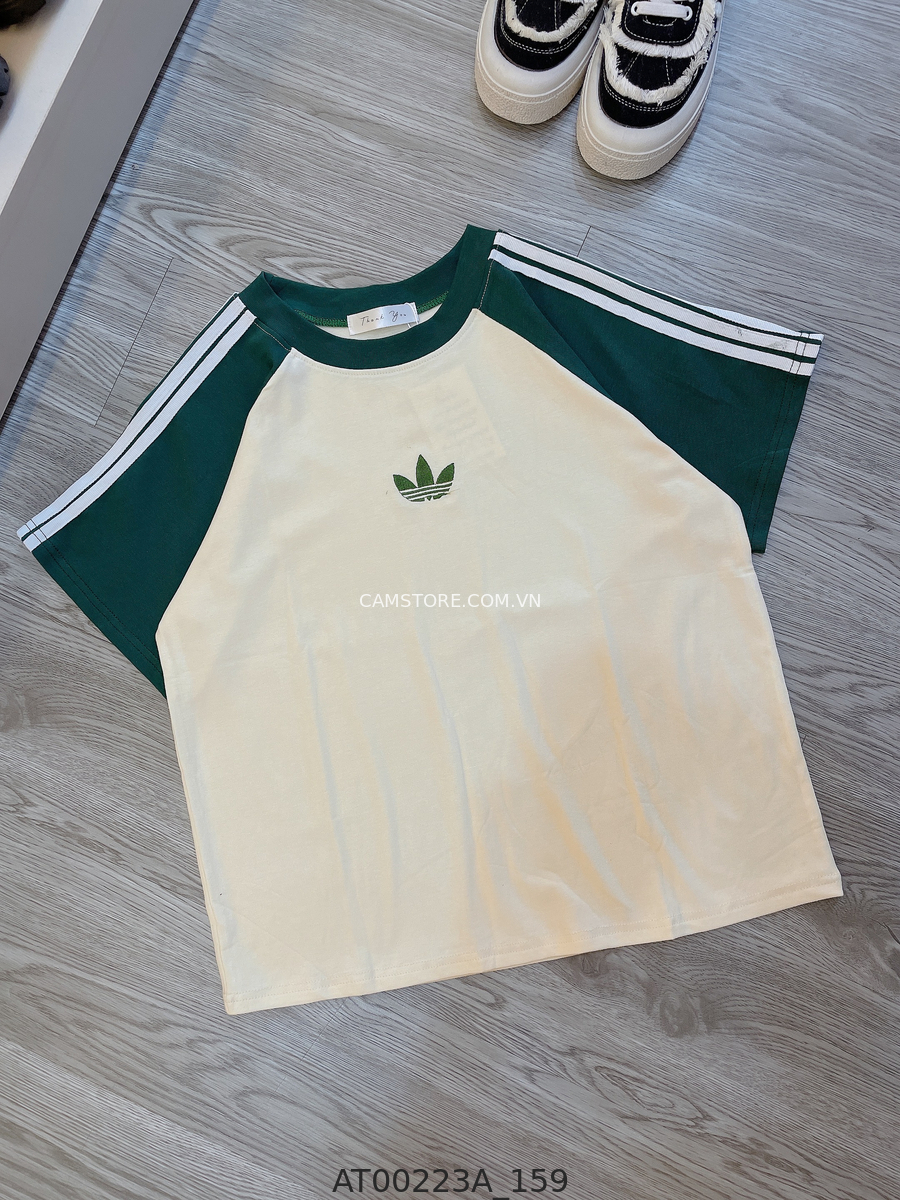 Hassy | Áo thun babytee raplan thêu logo adidds HS | Hassy.vn - Thời trang nữ hot trend