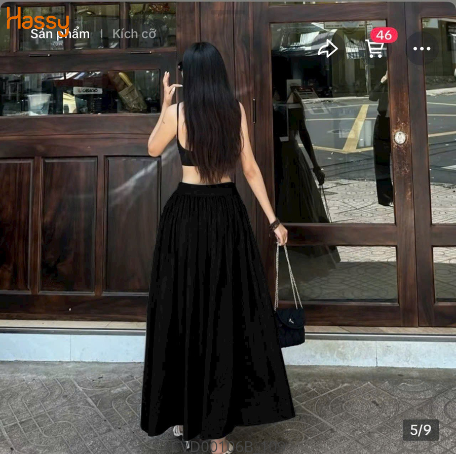 Hassy | Chân váy dáng dài phồng midi bánh bèo UN | Hassy.vn - Thời trang nữ hot trend