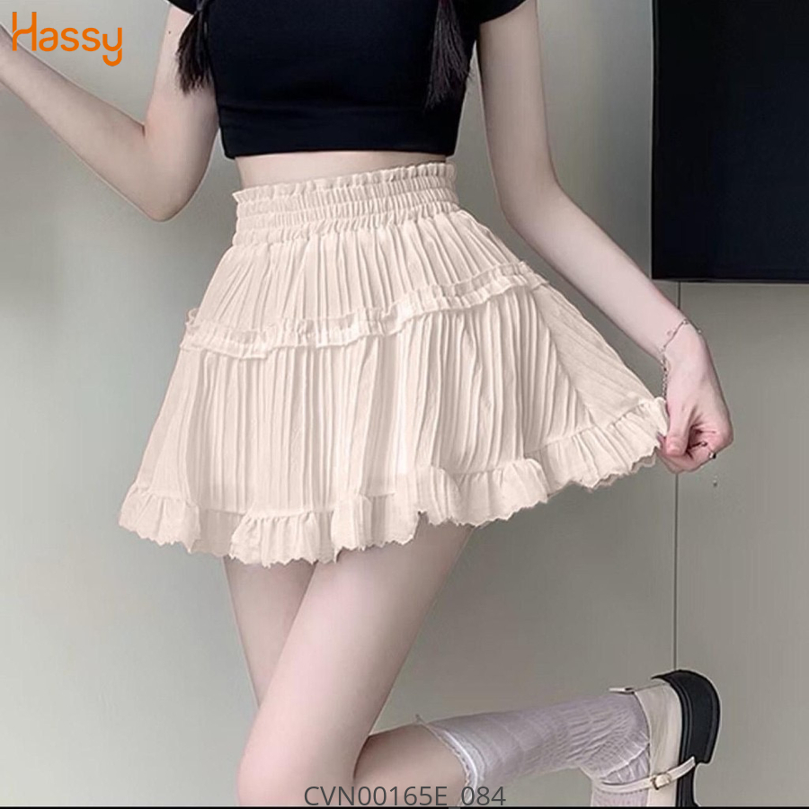 Hassy | Chân váy đũi gân xoè tầng bánh bèo TLBT | Hassy.vn - Thời trang nữ hot trend