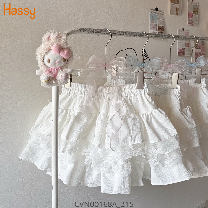 Hassy | Chân váy phối ren tầng Quảng Châu  HS | Hassy.vn - Thời trang nữ hot trend