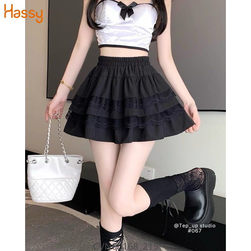 Hassy | Chân váy phối ren tầng Quảng Châu  HS | Hassy.vn - Thời trang nữ hot trend