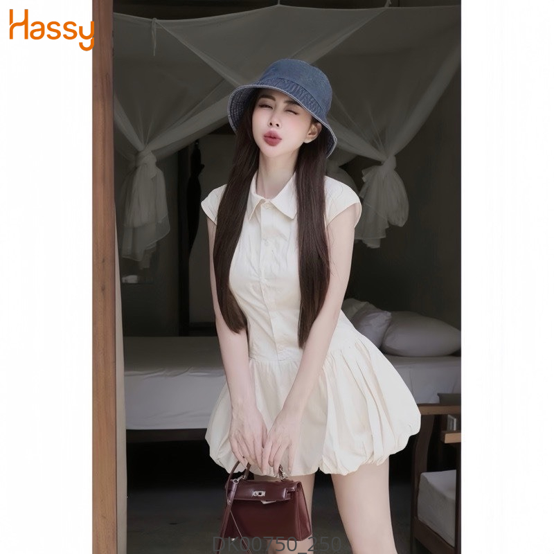 Hassy | Đầm smi đen tùng bí năng động KT | Hassy.vn - Thời trang nữ hot trend