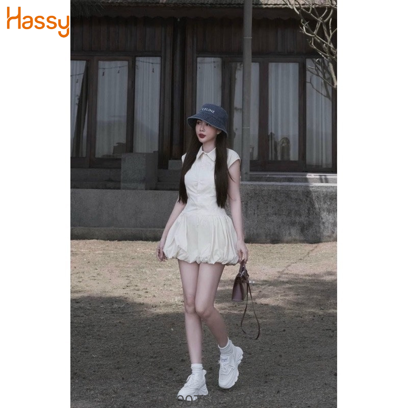 Hassy | Đầm smi đen tùng bí năng động KT | Hassy.vn - Thời trang nữ hot trend