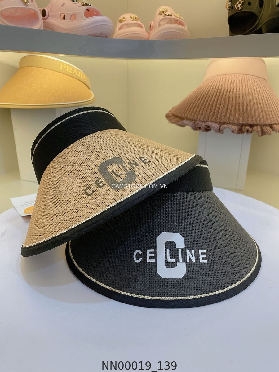 Nón cói vành rộng Celine 