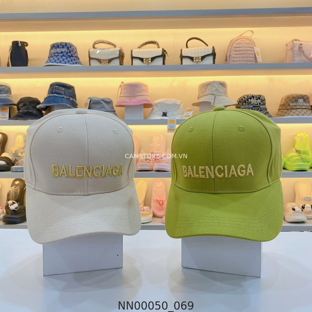 Hassy | Nón lưỡi trai kaki thêu chữ nổi Balenciaga Basic  | Hassy.vn - Thời trang nữ hot trend