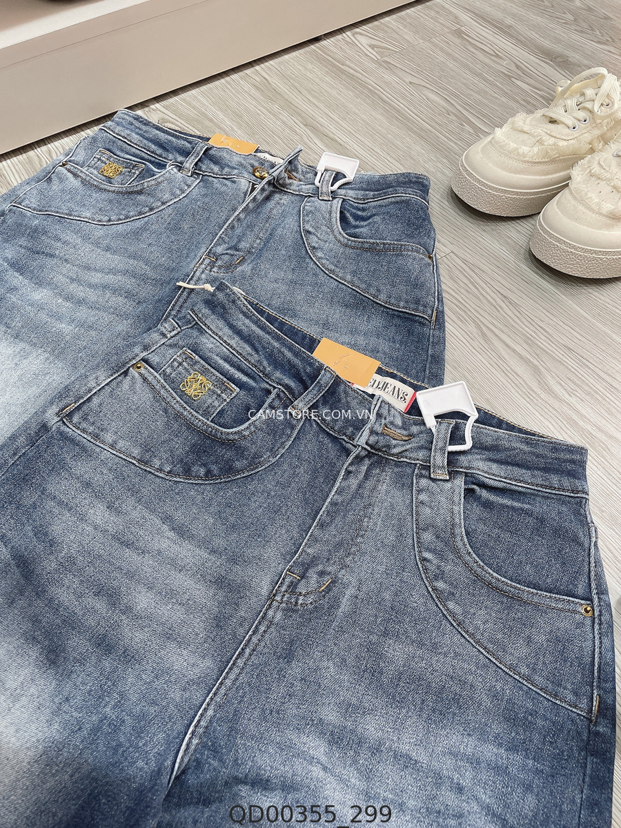 Hassy | Quần baggy jean Quảng Châu tag thép 3145 HS | Hassy.vn - Thời trang nữ hot trend