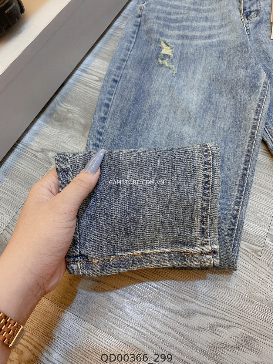 Hassy | Quần baggy jean Quảng Châu Lacoba tag da min1302 HS | Hassy.vn - Thời trang nữ hot trend