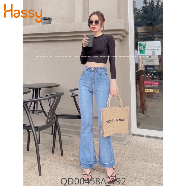 Hassy | Quần jean loe bass dài co dãn CP043-044-045 TN | Hassy.vn - Thời trang nữ hot trend