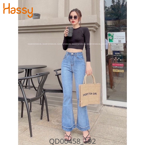 Hassy | Quần jean loe bass dài co dãn CP043-044-045 TN | Hassy.vn - Thời trang nữ hot trend