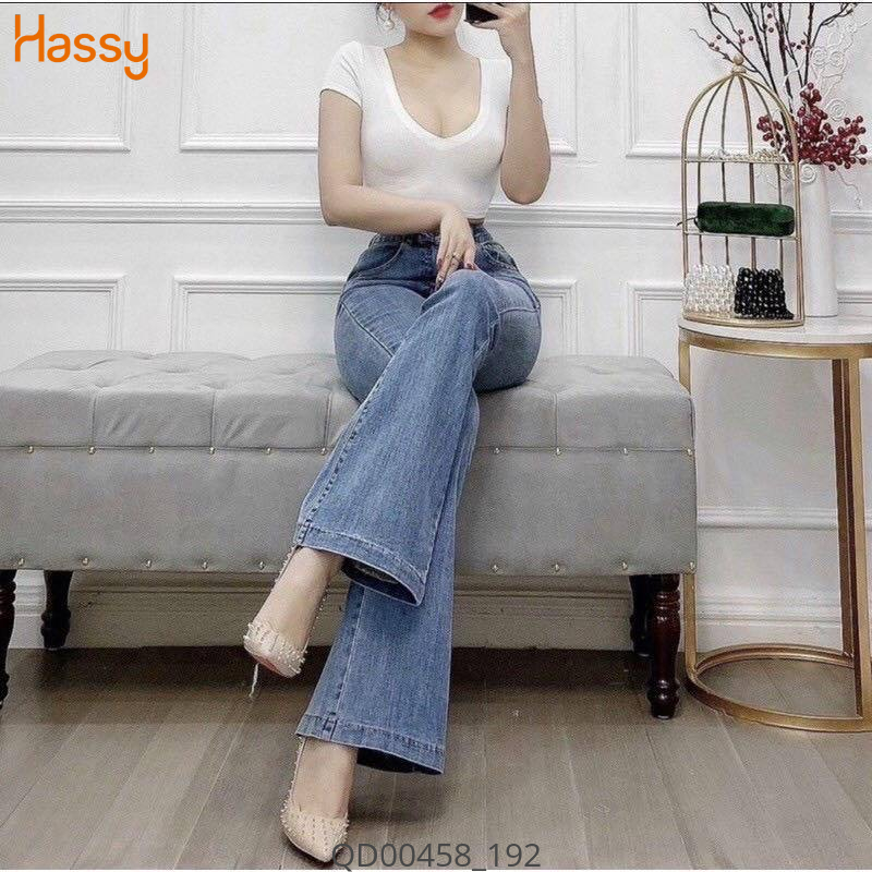 Hassy | Quần jean loe bass dài co dãn CP043-044-045 TN | Hassy.vn - Thời trang nữ hot trend