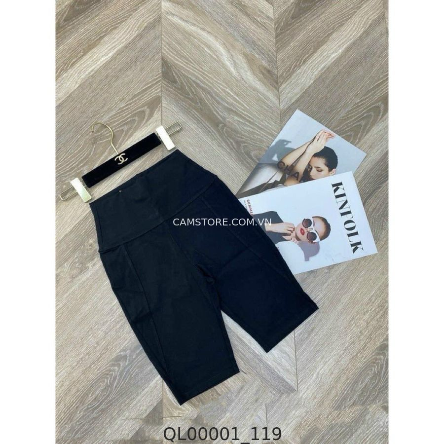 Hassy | Quần legging ngố đính logo Wang cạp cao tôn dáng MSKV | Hassy.vn - Thời trang nữ hot trend