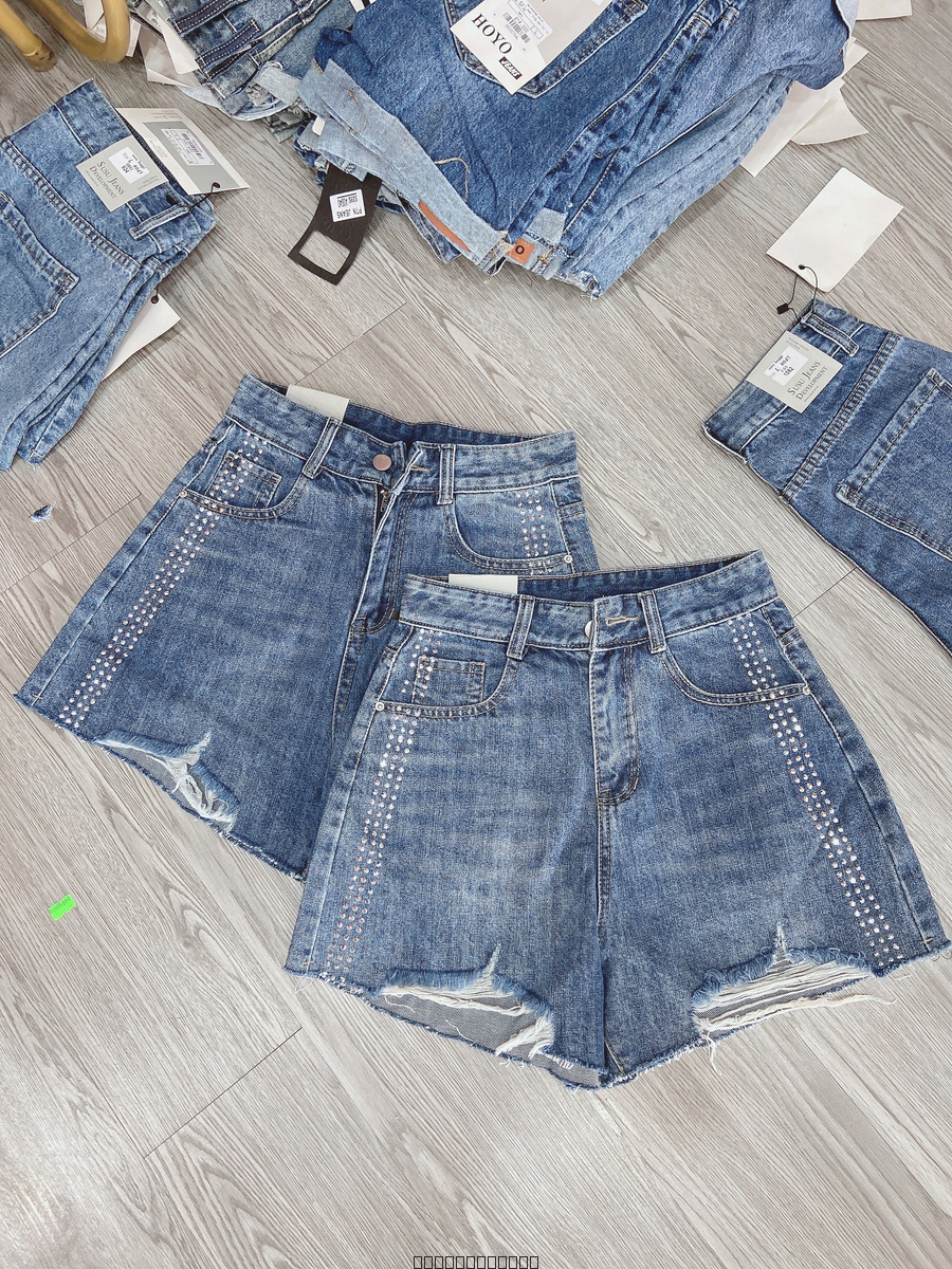 Hassy | Quần short jean đính đá 1082 HS | Hassy.vn - Thời trang nữ hot trend