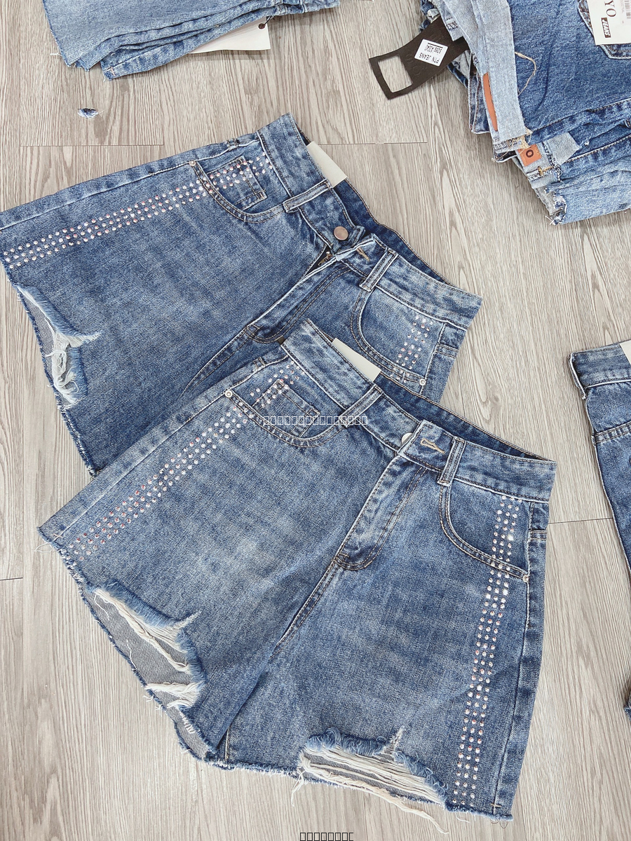 Hassy | Quần short jean đính đá 1082 HS | Hassy.vn - Thời trang nữ hot trend