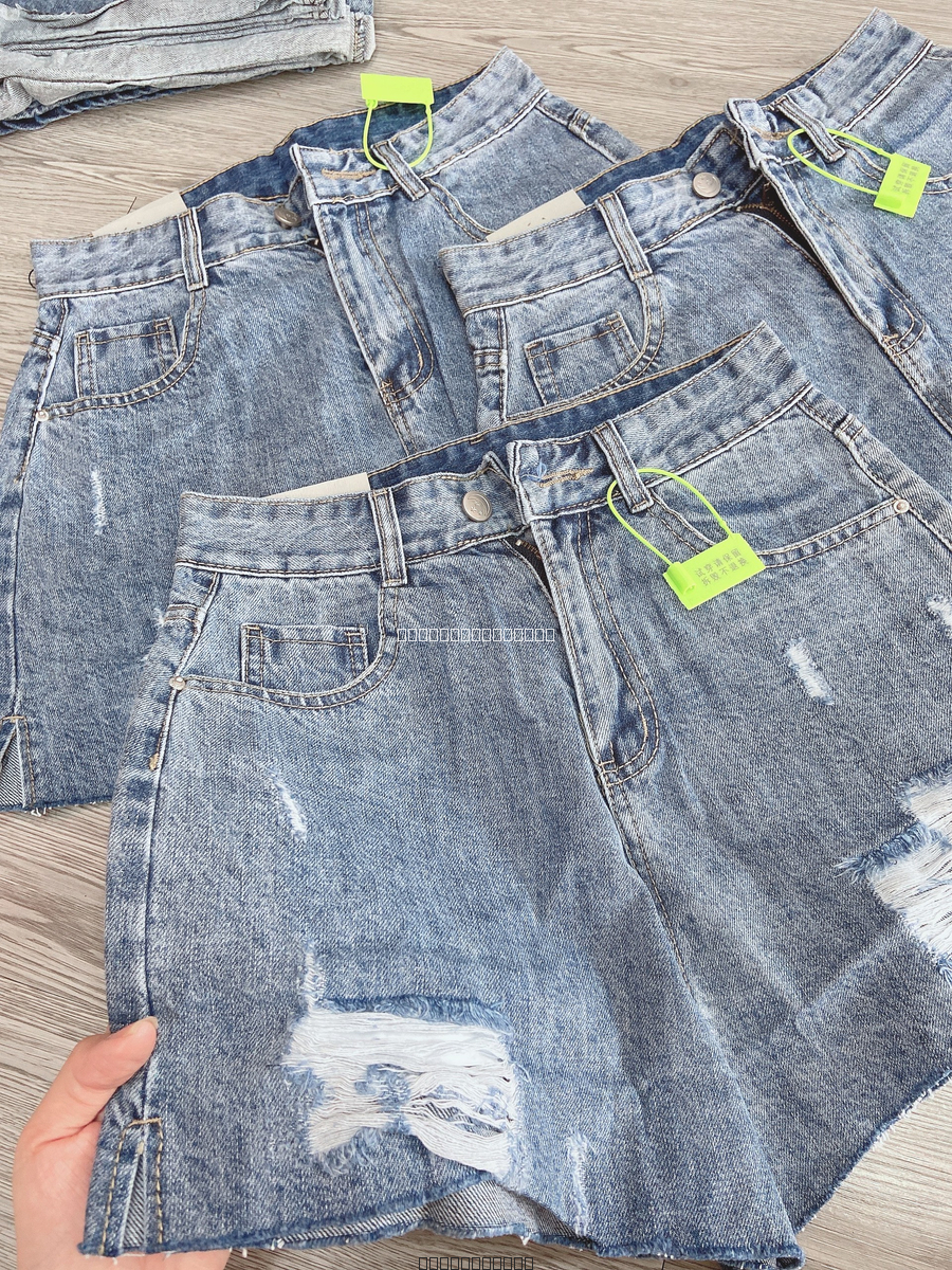 Hassy | Quần short jean siêu cao rách cắt lai 781 HS | Hassy.vn - Thời trang nữ hot trend