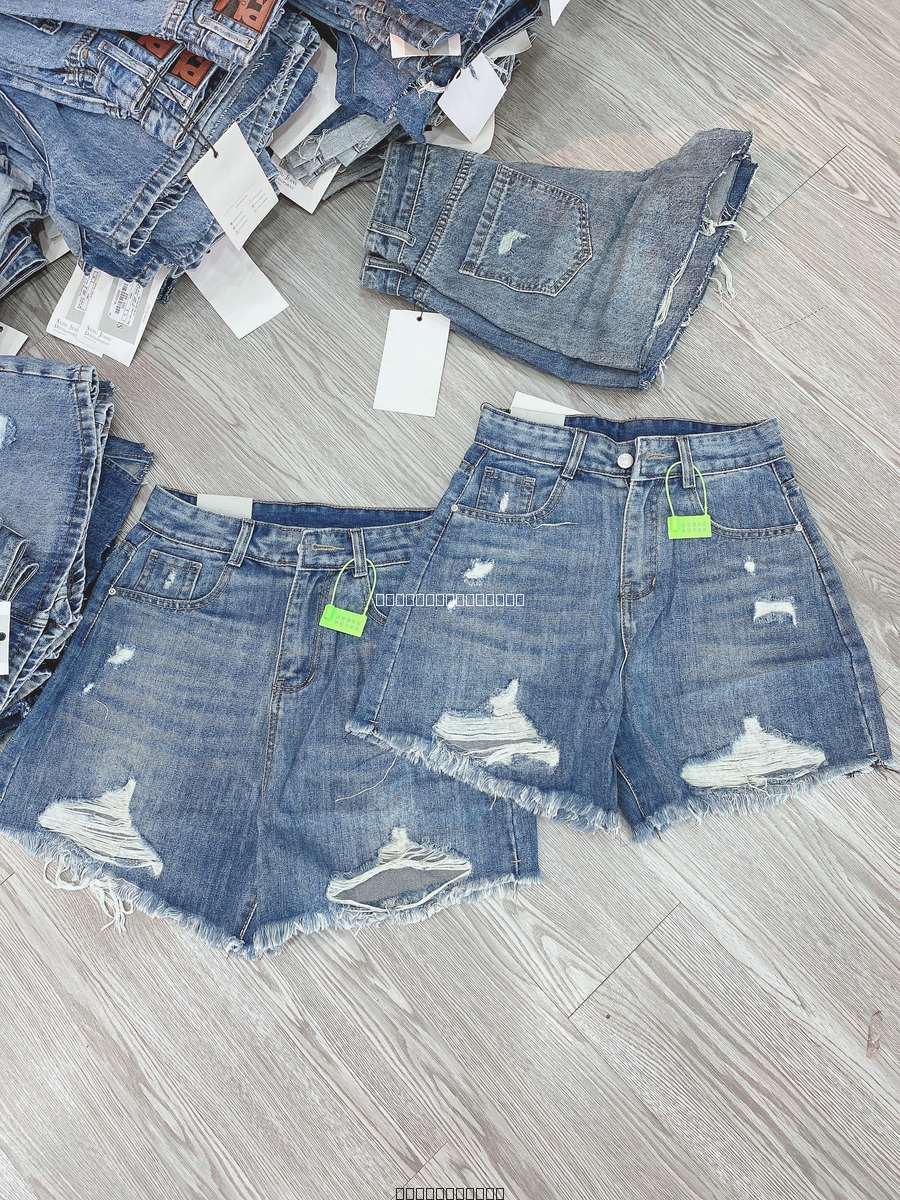 Hassy | Quần short jean lưng cao rách 859 HS | Hassy.vn - Thời trang nữ hot trend