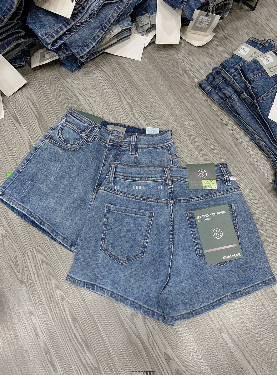 Hassy | Quần short jean co dãn ôm sát rách nhẹ 2767 HS | Hassy.vn - Thời trang nữ hot trend