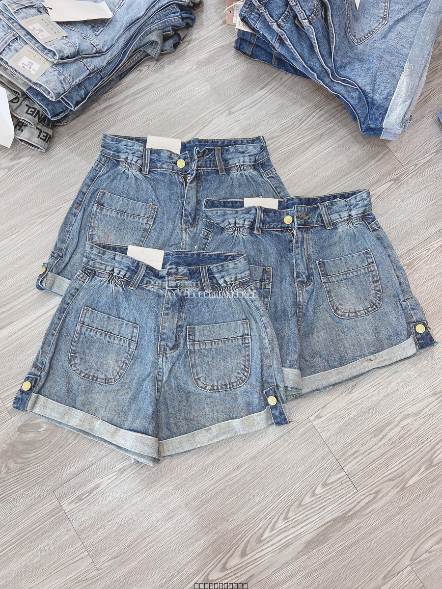 Hassy | Quần short jean QC lưng cao lật lai HS | Hassy.vn - Thời trang nữ hot trend