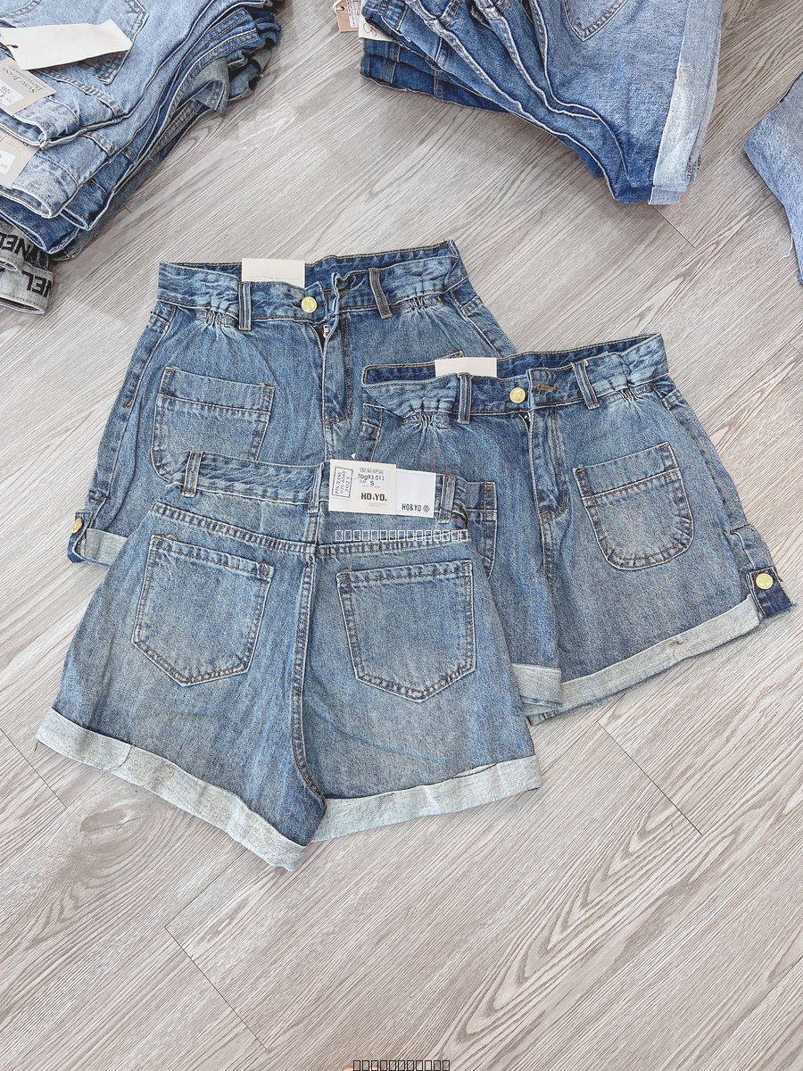 Hassy | Quần short jean QC lưng cao lật lai HS | Hassy.vn - Thời trang nữ hot trend