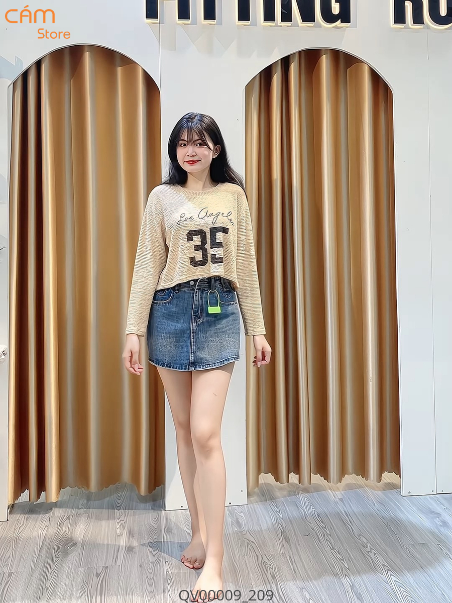 Hassy | Quần váy jean trơn QC 2648 HS | Hassy.vn - Thời trang nữ hot trend