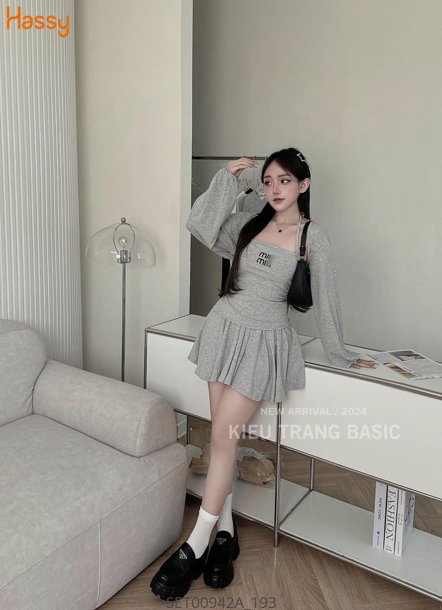 Hassy | Set tăm ba món miumiu năng động dễ thương  | Hassy.vn - Thời trang nữ hot trend