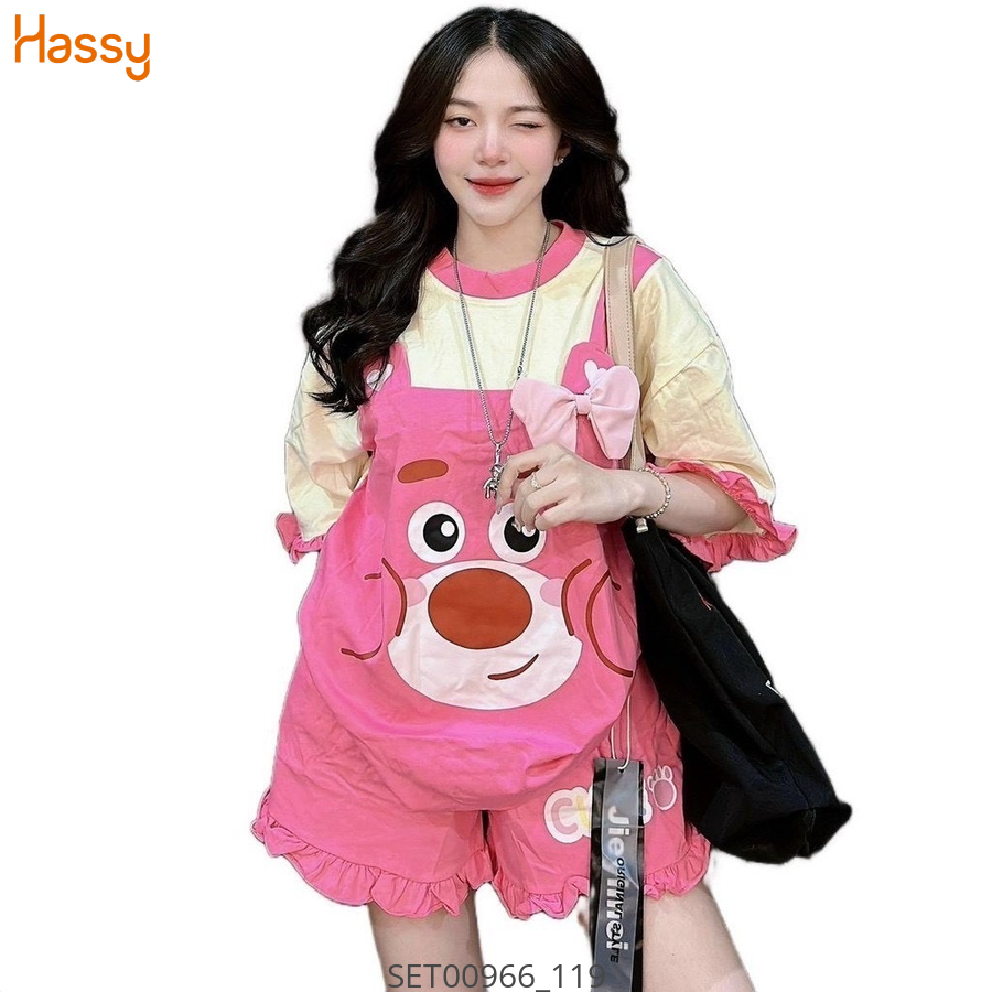 Hassy | Set bộ len tăm dễ thương đính nơ bèo MK | Hassy.vn - Thời trang nữ hot trend