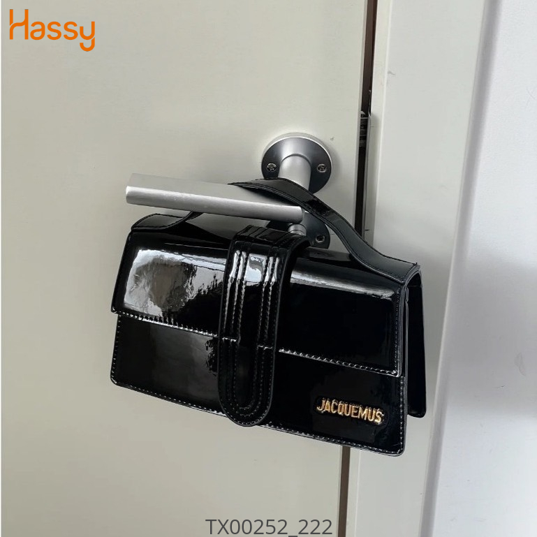 Hassy | Túi xách Jacquemus bóng nắp gài cao cấp STVN | Hassy.vn - Thời trang nữ hot trend