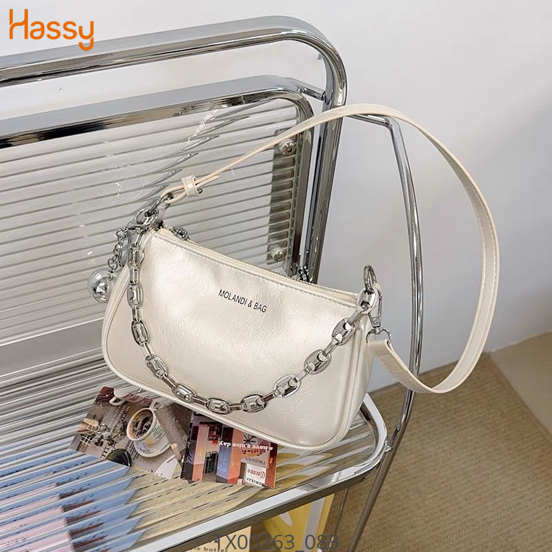 Hassy | Túi Xách Nữ Thời Trang Đi Làm Đeo Chéo Phối Xích 123 TSTHN | Hassy.vn - Thời trang nữ hot trend