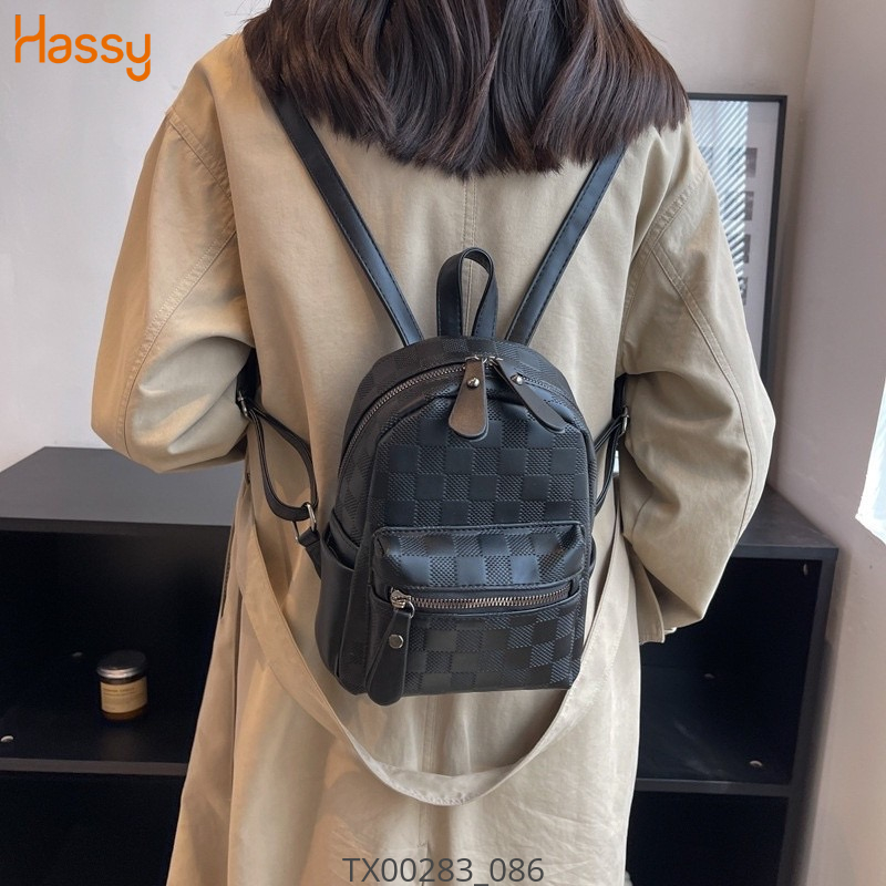 Hassy | Balo da họa tiết kẻ ô BL018 TSTHN | Hassy.vn - Thời trang nữ hot trend