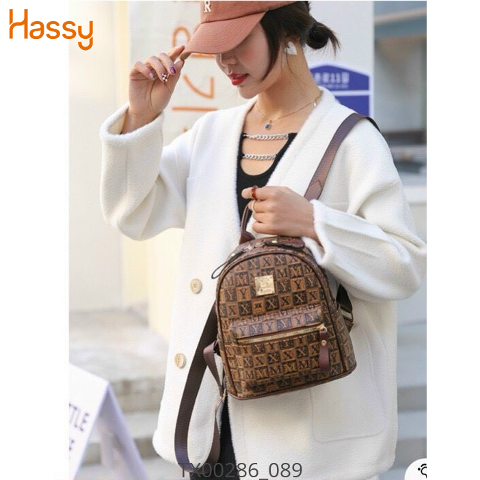 Hassy | Balo đi học, đi chơi hoạ tiết MLK  BL011 TSTHN | Hassy.vn - Thời trang nữ hot trend