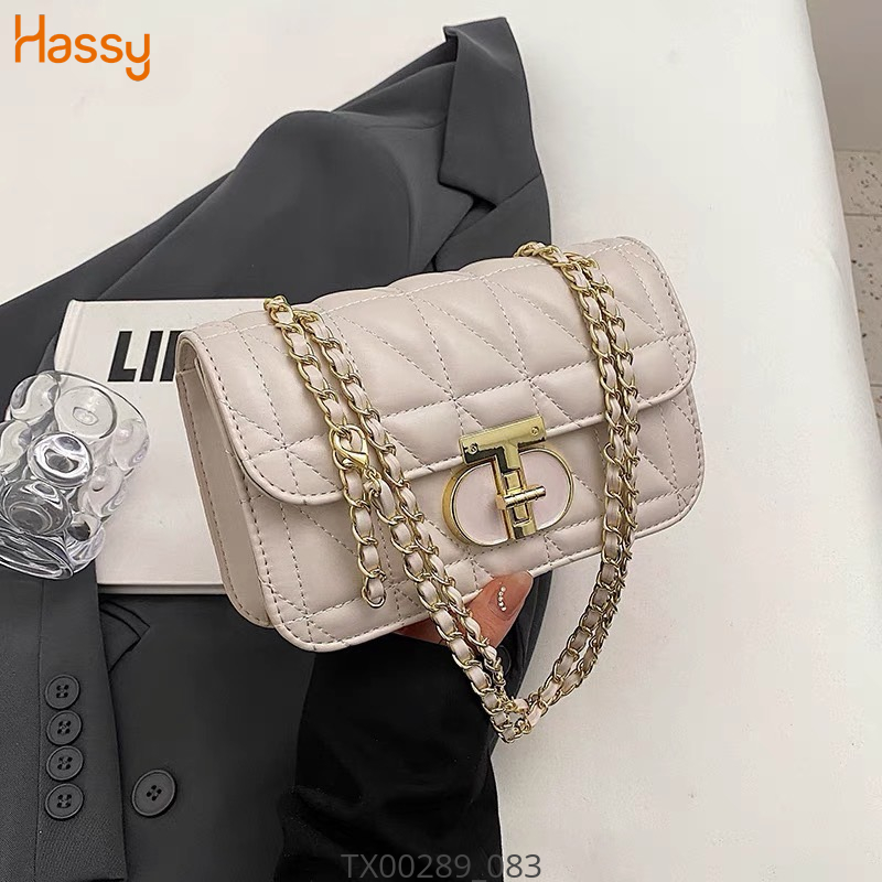 Hassy | Túi Đeo Chéo Nữ Vừa Điện Thoại Khóa Xoay chữ T TDC115 TSTHN | Hassy.vn - Thời trang nữ hot trend