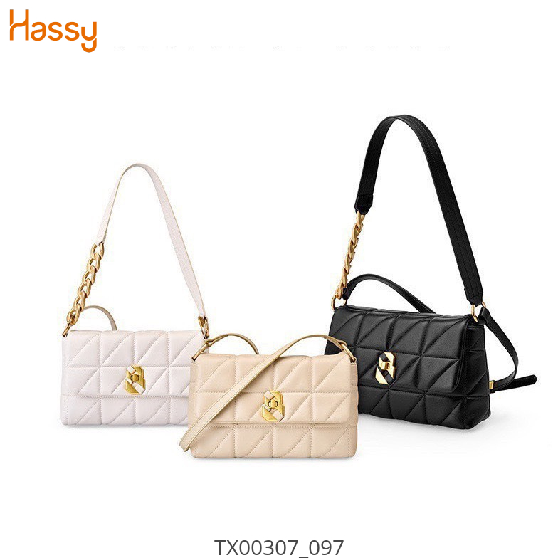 Hassy | Túi Xách Khoá Xoay Chần Chỉ Tam Giác Đeo Chéo TDC289 TSTHN | Hassy.vn - Thời trang nữ hot trend