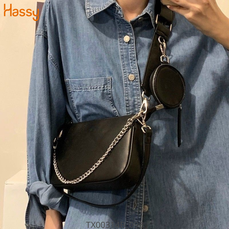 Hassy | Túi kẹp nách đeo chéo túi mini và 2 dây đi kèm TDC131 TSTHN | Hassy.vn - Thời trang nữ hot trend