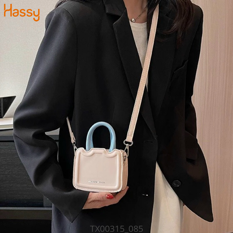 Hassy | Túi mini đeo chéo đẹp da trơn hộp vuông TDC513 TSTHN | Hassy.vn - Thời trang nữ hot trend